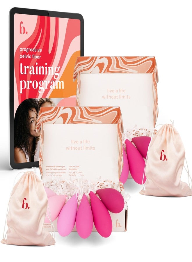 Bodyotics Pelvic Floor Trainer for Women – Complete Kegel Training Sets for Sharing - 2 Sets of 6 for Beginners - Image 1